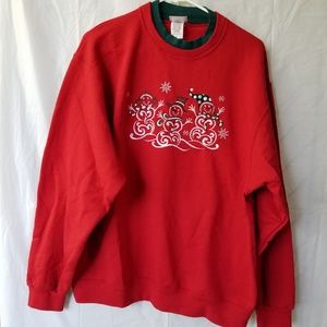 Christmas Sweat shirt Lg